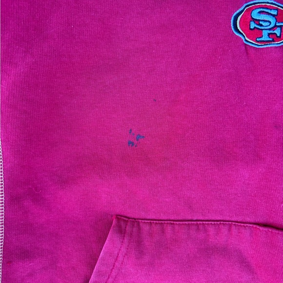 Y2K San Francisco 49ers Hoodie Pullover Sweater - Picture 8 of 12